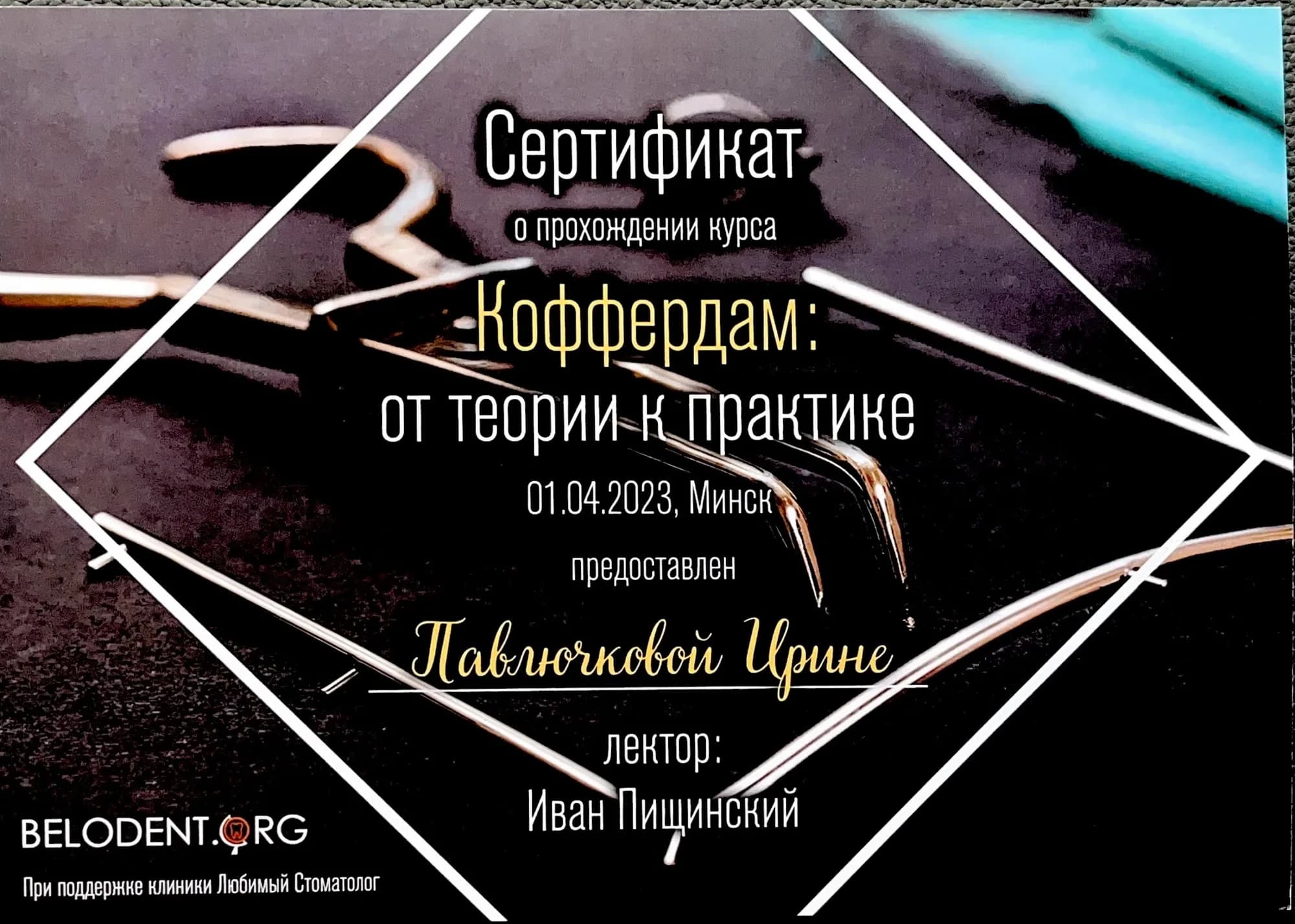 Документ об образовании — Павлючкова Ирина Петровна, лист 4